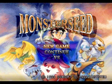 MonsterSeed (JP) screen shot title